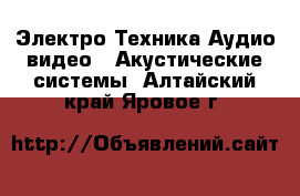 Электро-Техника Аудио-видео - Акустические системы. Алтайский край,Яровое г.